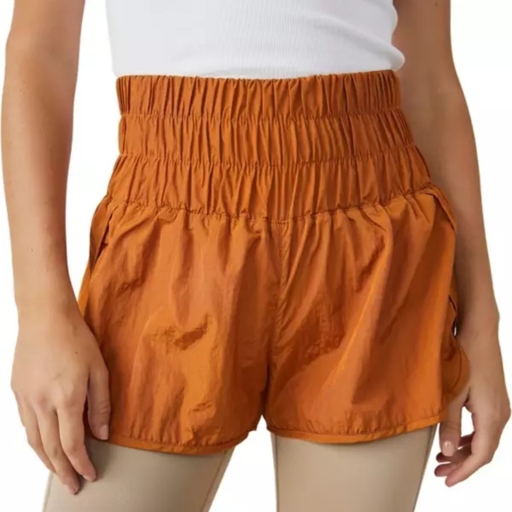 NWT! FP Movement Russet Orange The Way Home Shorts - Large 🪜